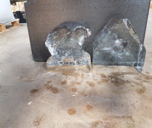 2 ijssculpturen